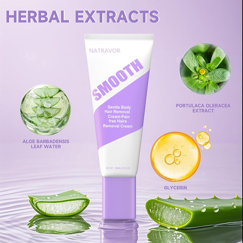 NATRAVOR® Hair Removal Cream for Men and Women Sensitive Skin