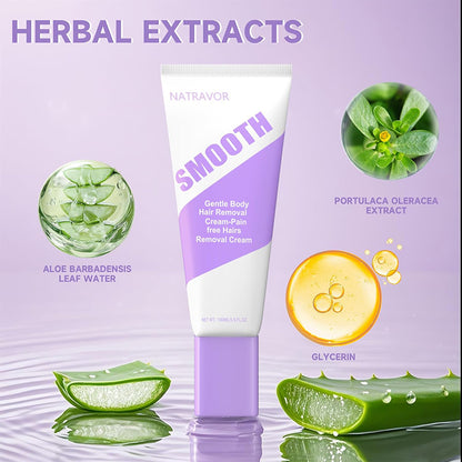 NATRAVOR® Hair Removal Cream for Men and Women Sensitive Skin