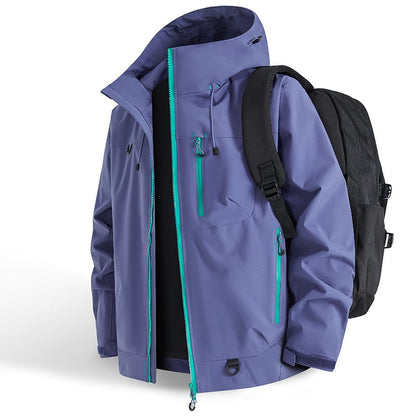 🥾LAST DAY 49% OFF👔 Waterproof Jacket: 3D-Cut Waterproof Jacket – Fits Hiking, Commuting & Casual Outings!