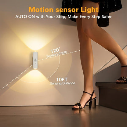 Last Day 49% OFF🔥Rechargeable Smart LED Motion Sensor Ambient Light