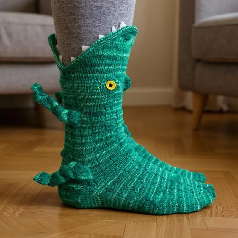 LAST DAY SALE 49% OFF -Early Christmas Promotion🎄Textured Animal Design Socks for Cosy Comfort