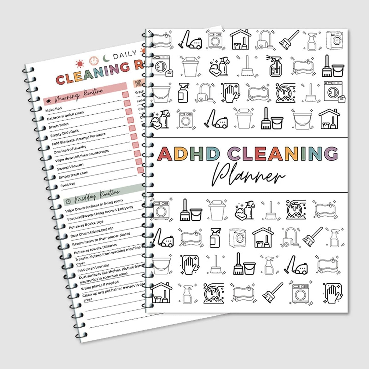 🎁Last Day 49% OFF📚ADHD Cleaning Planner Bundle