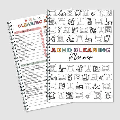 🎁Last Day 49% OFF📚ADHD Cleaning Planner Bundle