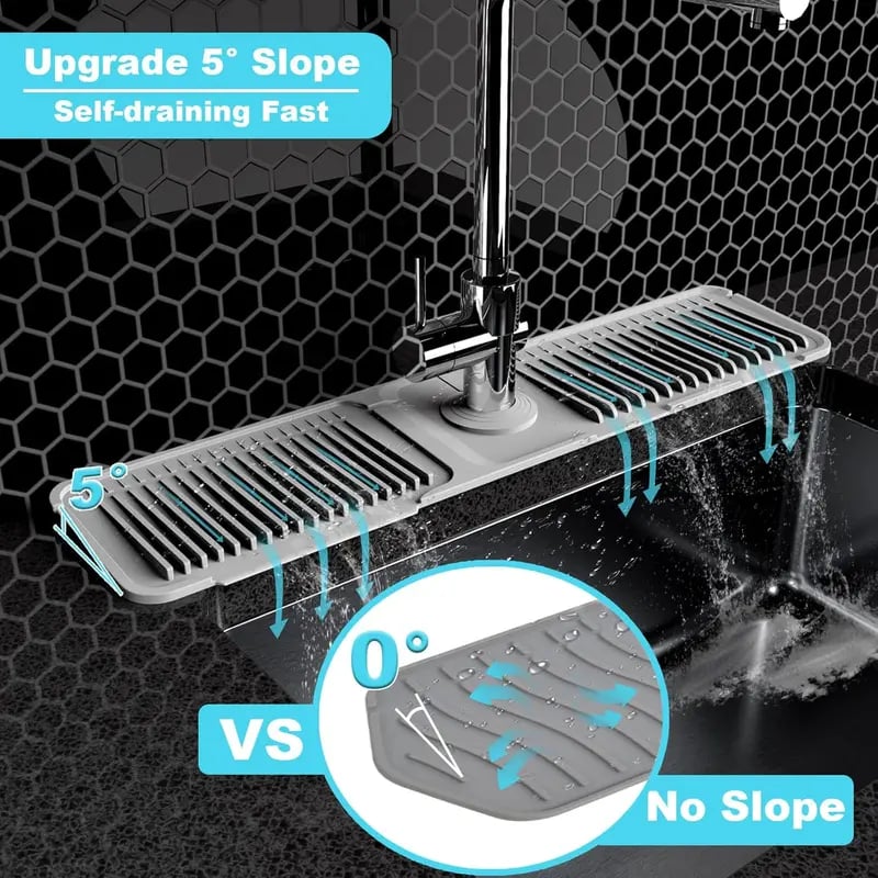 🎁Hot Sale 49% OFF🔥Faucet Guard & Draining Mat