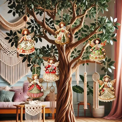 💐Vintage Angel Christmas Ornaments Set