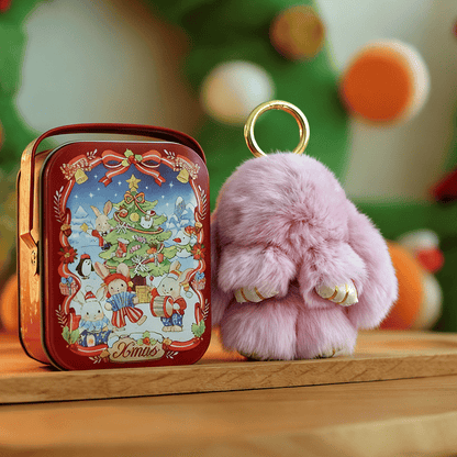 🎁Last Day Sale 49% OFF🐰 Handmade Soft Bunny PomPom Charms