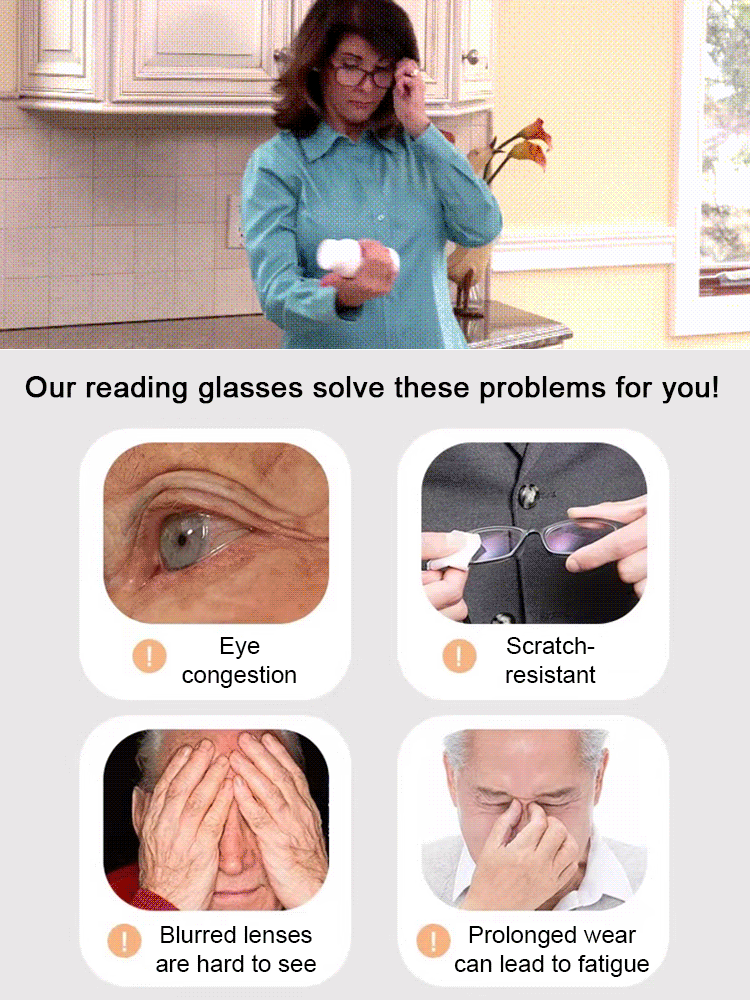 👓Best Selling 50% Off🔥Automatic zoom anti-blue light presbyopia glasses