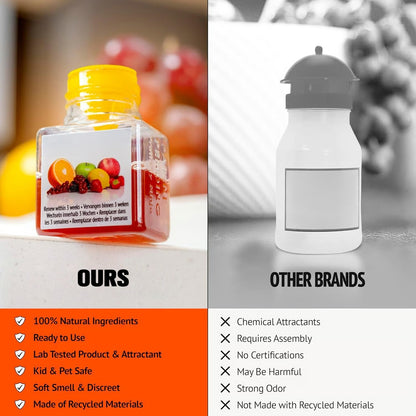 🏆Buy 2 Get 1 Free🌟Super Ninja Fruit Fly Traps- safe for children and pets