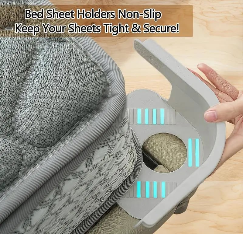 🔥Hot Sale 49% off🌟🛌 Summervibes-Lock Sheet Holders Set of 4