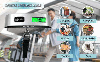 🎁Last Day -Portable Digital Luggage Scale Accurate Weighing