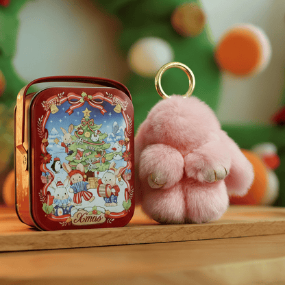 🎁Last Day Sale 49% OFF🐰 Handmade Soft Bunny PomPom Charms