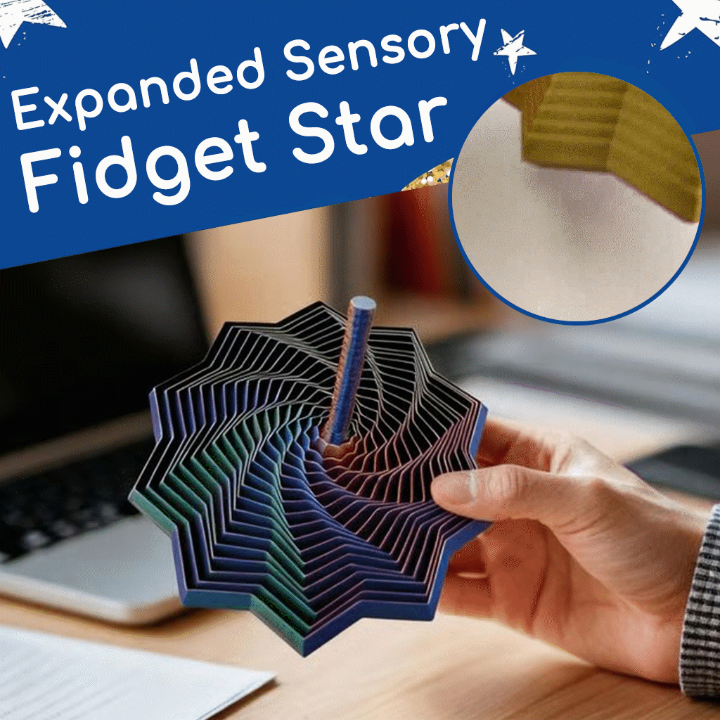 🔥Last Day 49%OFF✨  Premium 3D Printed Sensory Fidget Star