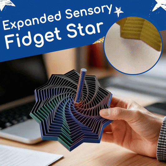 🔥Last Day 49%OFF✨  Premium 3D Printed Sensory Fidget Star