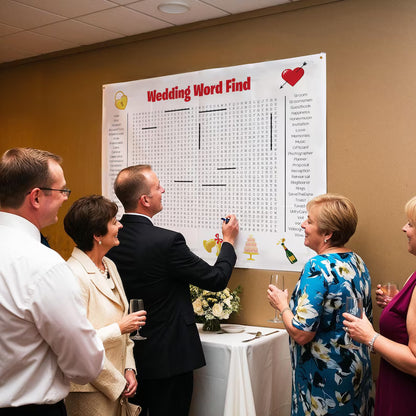 🔥Christmas Early Sale 49% Off🎁Christmas Word Search Poster(🎉Giant 36"x24" Wall Game)