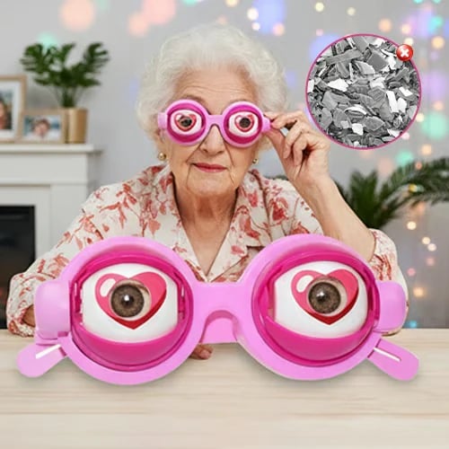 🤣Crazy Eyes Glasses – Be the Funniest Person in the Room