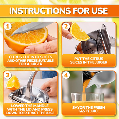 🔥Early Christmas Sale 49% OFF🍹Hand Juicer Squeezer