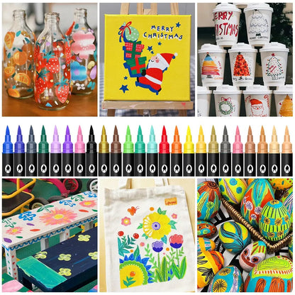 🔥Last Day Promotion 49% OFF🎨Double-Ended Art Markers for Professionals & Beginners!