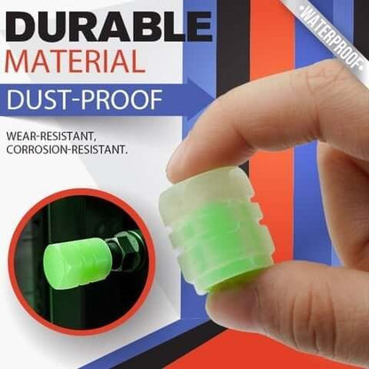 🔥Last Day 49% OFF💥💥Fluorescent Tire Valve Caps - Make Night Cycling More Cool😎
