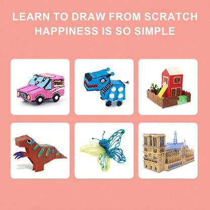 🏆CHRISTMAS SALE 49% OFF - NEW 3D Printing Pen 3d Pen Set for Kids Chidren Child's Birthday Christmas Creative DIY Gift LCD Display with PLA Filament