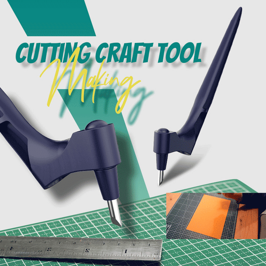 🔥LAST DAY 50% OFF - ✍️Craft Cutting Tools with 3 Interchangeable Blades (15°/30°/45°)