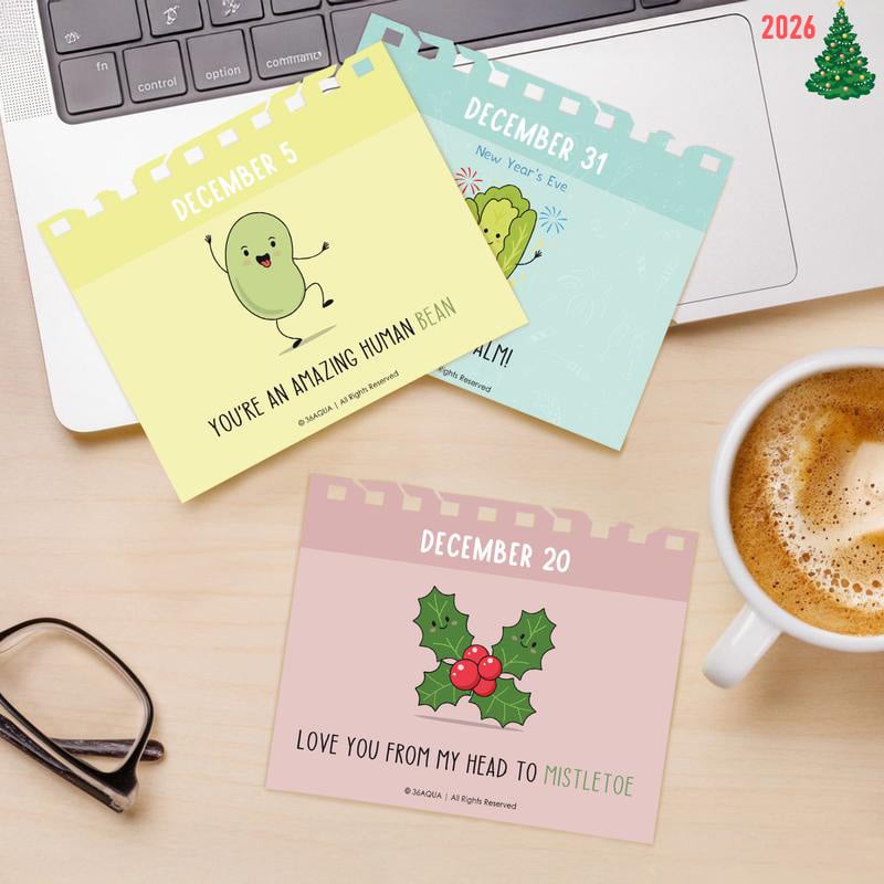 🔥Last Day 49% OFF✨2026 Punny Motivational Desk Calendar📅