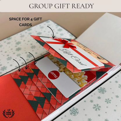 🎄 60K+ SOLD! 🎁✨ Christmas Gift Card Holder Book – Handmade Holiday Surprise, Festive Design & Heartfelt Gifting Magic 🎅