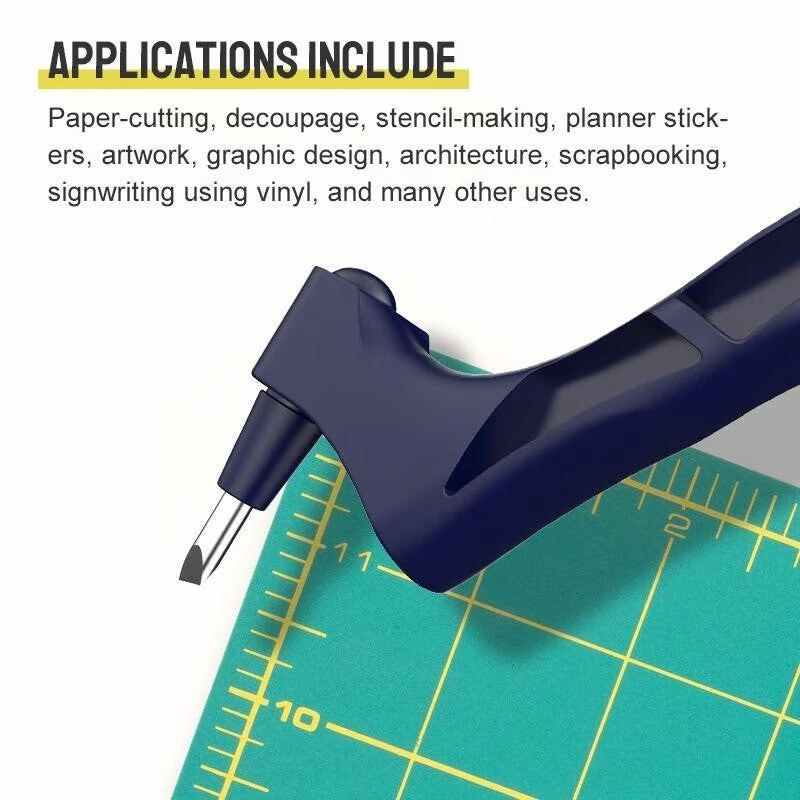 🔥LAST DAY 50% OFF - ✍️Craft Cutting Tools with 3 Interchangeable Blades (15°/30°/45°)