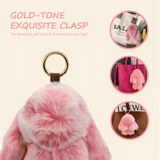 🎁Last Day Sale 49% OFF🐰 Handmade Soft Bunny PomPom Charms