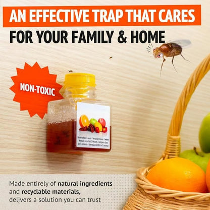 🏆Buy 2 Get 1 Free🌟Super Ninja Fruit Fly Traps- safe for children and pets