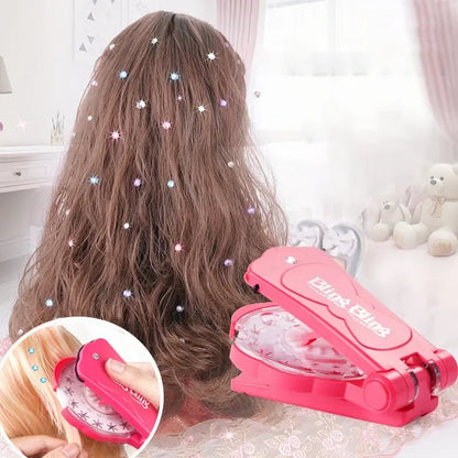🔥Last Day 49% OFF - 💎Glitter Diamond Styling Tools Hair Gemstone Styling Set