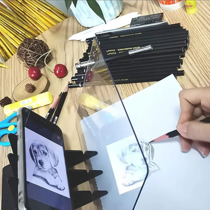 🔥Last Day 49% OFF🎨✏️Optical Image Copy Drawing Board | Compatible with Mobile phones & Tablets✅