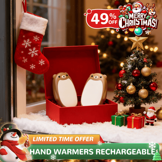 Black Friday Sales⚡ Global Winter Picks🌟Hand Warmers Rechargeable - Cute Bear Design