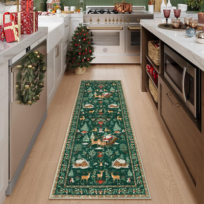🔥Christmas Last Day Hot Sale-49% OFF🎅Christmas Runner Rug