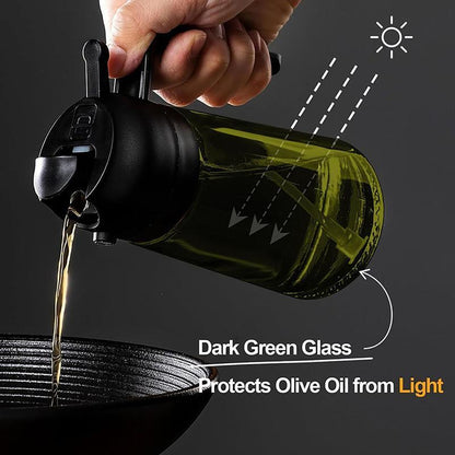 🔥Last Day 49% OFF-2 in 1 oil sprayer bottle
