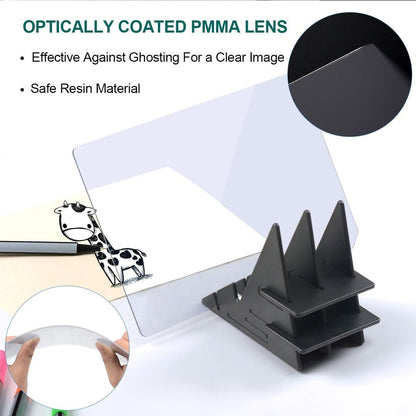 🔥Last Day 49% OFF🎨✏️Optical Image Copy Drawing Board | Compatible with Mobile phones & Tablets✅