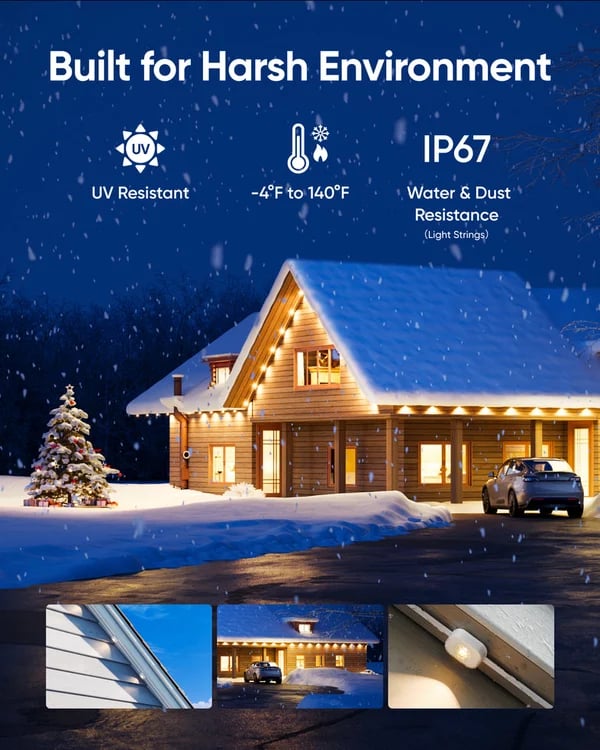 🏆LAST DAY SALE 49% OFF - ✨Smart Rainbow LED Permanent Decorative Light