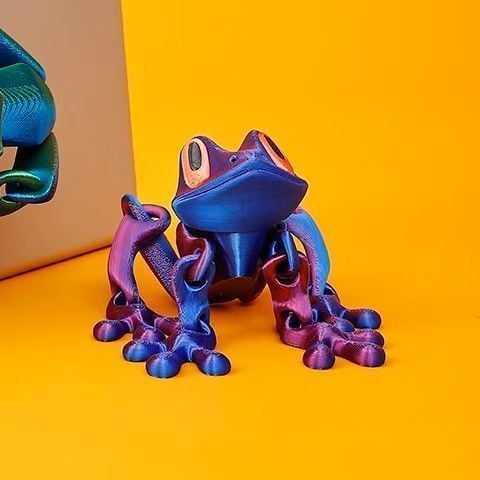 🔥 LAST DAY 49% OFF🐸3D Printed Magnetic Glow-in-the-dark Frog Toy