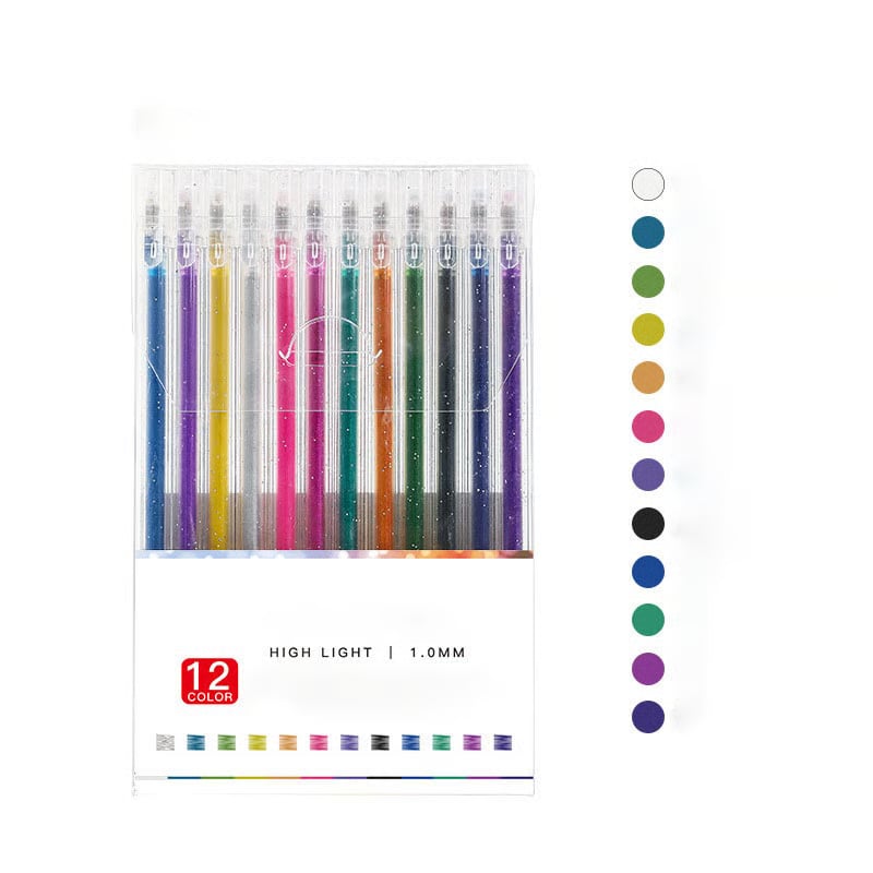 🔥Last Day Promotion 49% OFF🎨🎁 Glitter Gel Pen Set
