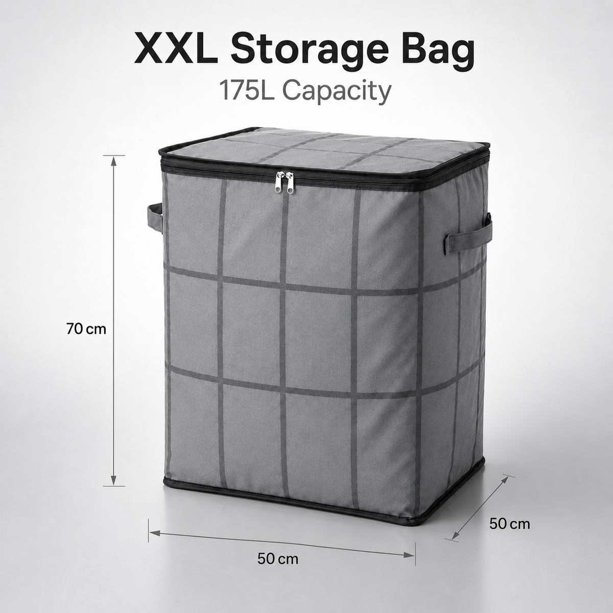 Discount: 1 Week Remaining - XXL Foldable Storage Bag with Reinforced Handles