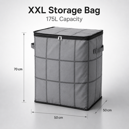 Discount: 1 Week Remaining - XXL Foldable Storage Bag with Reinforced Handles