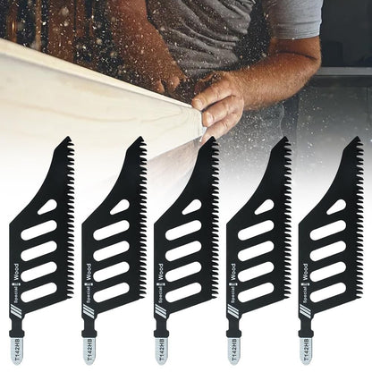 🔥Last Day 49% OFF - 👍5pcs Flush Cutting Jigsaw Blade for Wood Plastic Metal