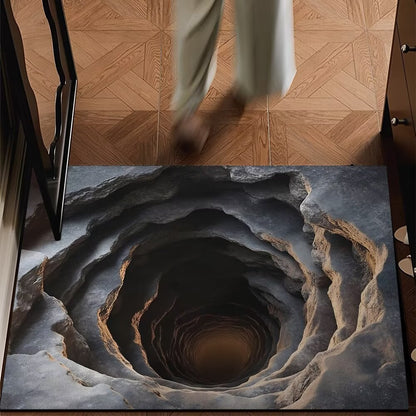 🔥Last Day 49% OFF👍Visual Illusion Endless Abyss Pattern HD Printed Non-Slip Doormat