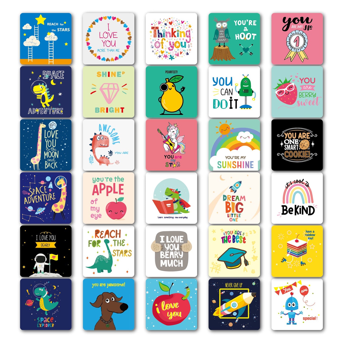 🔥Last Day 49% OFF-✨60 Motivational Cards for Kids