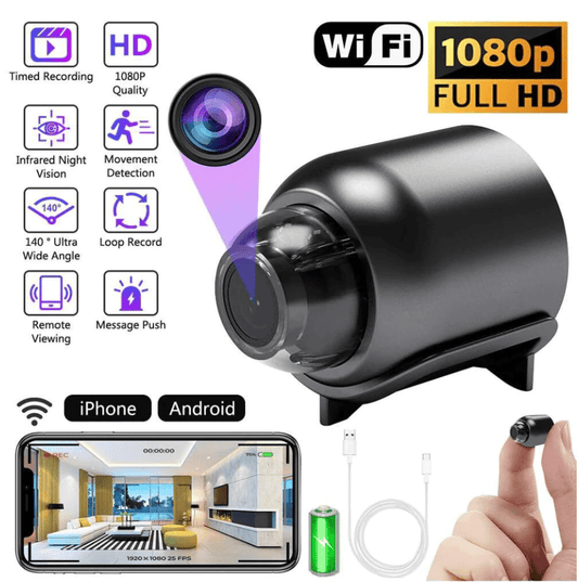 🏆 Hot Sale - 49% OFF 🔥🔥Mini 5G Wireless Wifi Camera HD