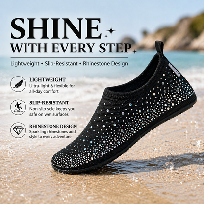 🔥Hot Sale 49% off🌟Barefoot Rhinestone Water Shoes
