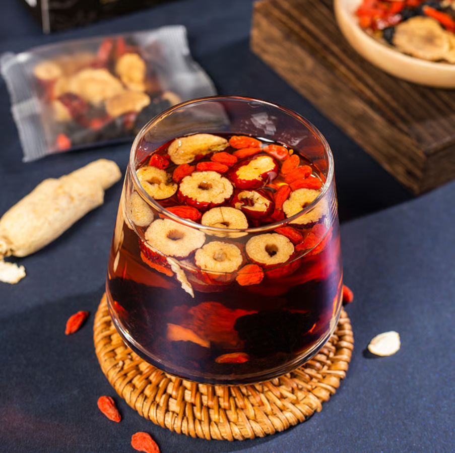 ginseng six treasure tea - Nourish the kidneys, cultivate the body, and nurture the mind