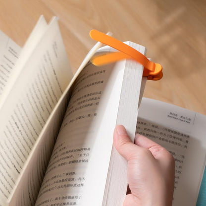 📖3Pcs Automatic Bookmark,Silicone Smart Book Marks-🎁Gifts for Book Lovers