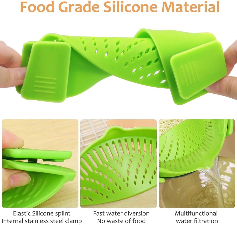 🔥Silicone Clip-On Colander