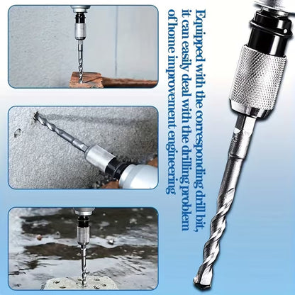 🔥Last Day 49% OFF-Rotary Hammer Adapter with Impact Drill Bits Set