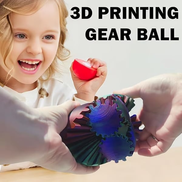 🔥LAST DAY - BUY 1 GET 1 FREE JUST £4.99 EACH🔥GearSphere - The Steampunk Whirling Wonder Fidget (Gear Ball)